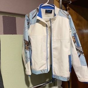 Blue camo jacket